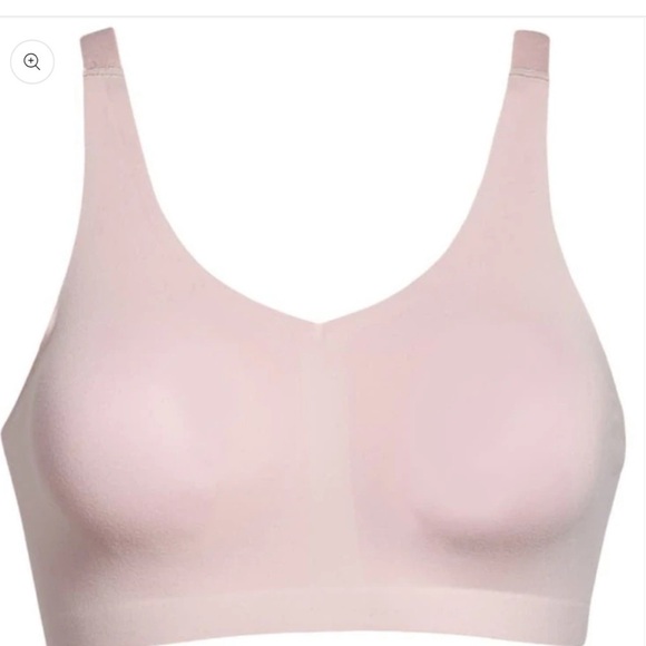 PARATUS OMNIA LAPIS Bonded Wirefree Bra In Pink Size 4XL Full Cup - Picture 8 of 12